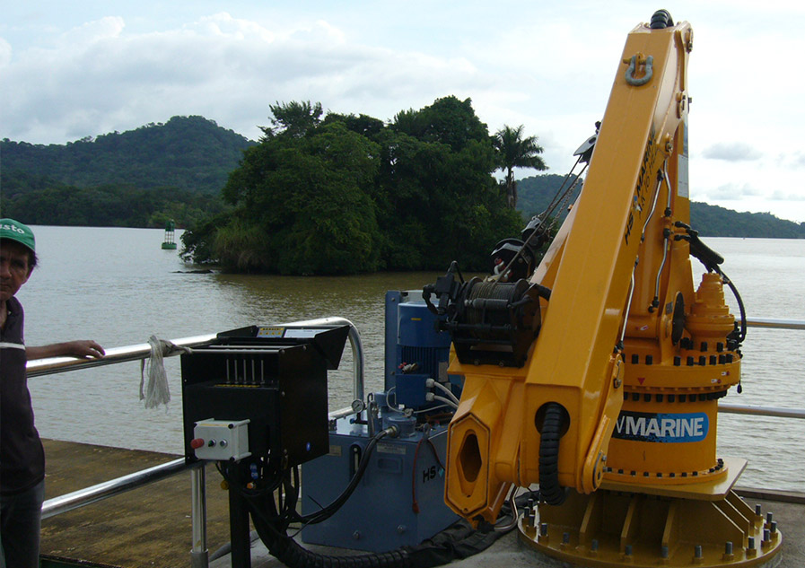Dock Mounted Cranes from DMW Marine Group, LLC - Chester Springs, PA