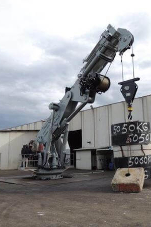 Heavy Duty Knuckle Boom Marine Cranes by DMW Marine Group, LLC - Chester Springs, PA